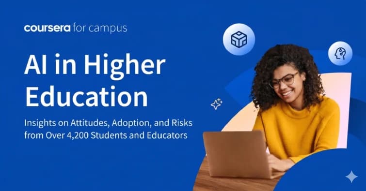 New Coursera report shows that 95% of students and educators are using AI on campus — but only a quarter of educators worldwide feel prepared to use it effectively